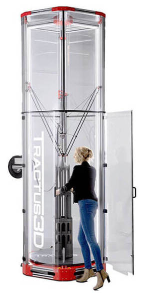 Tractus3D T3500 large volume 3D printer