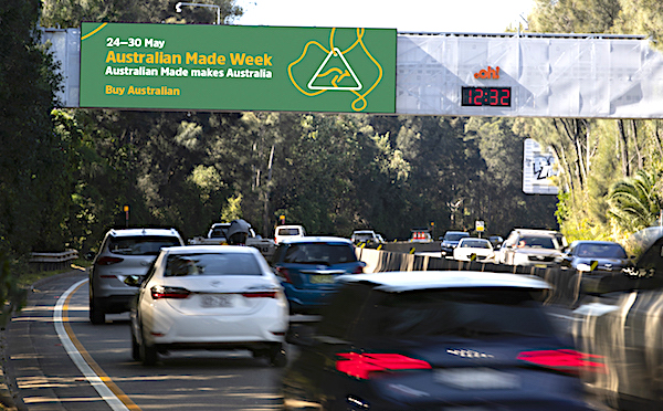 Australian Made campaign on oOhmedia