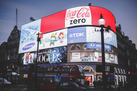 SMIB Coca Cola Zero Signage 568w