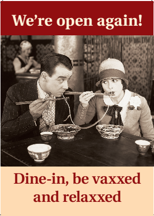 Covid pasta poster