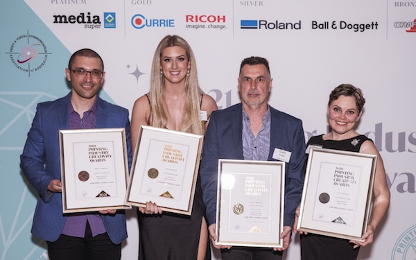 PICAs The Cutler Brands team accepts their award