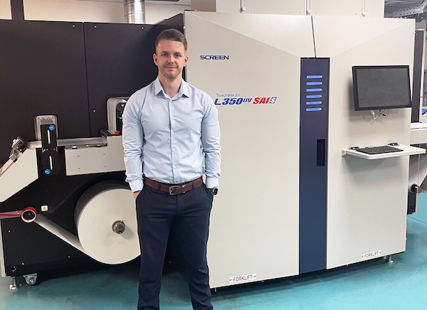 Screen L350 Nathan Williams Operations Manager Limpet Labels