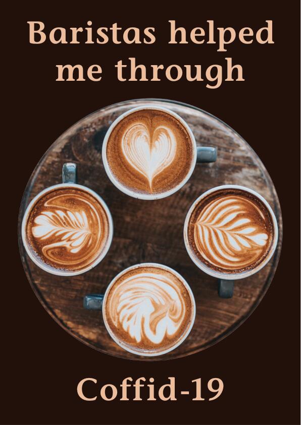 coffee sign layout