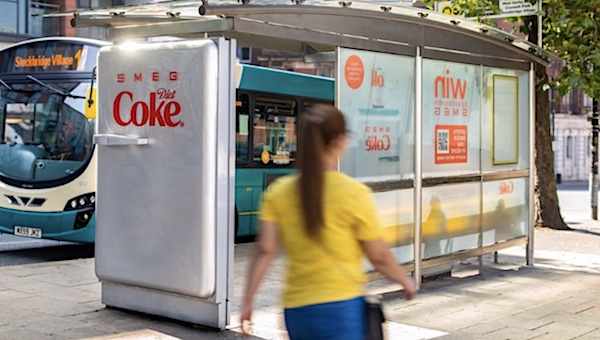 bus shelter as fridges oma