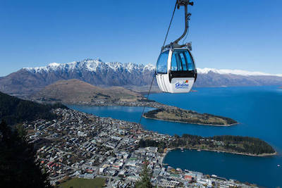 skyline queenstown gondola bluebird