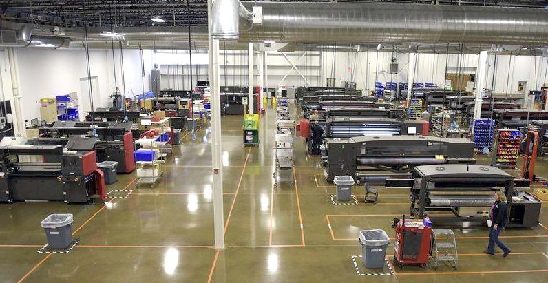 EFI inkjet factory NH