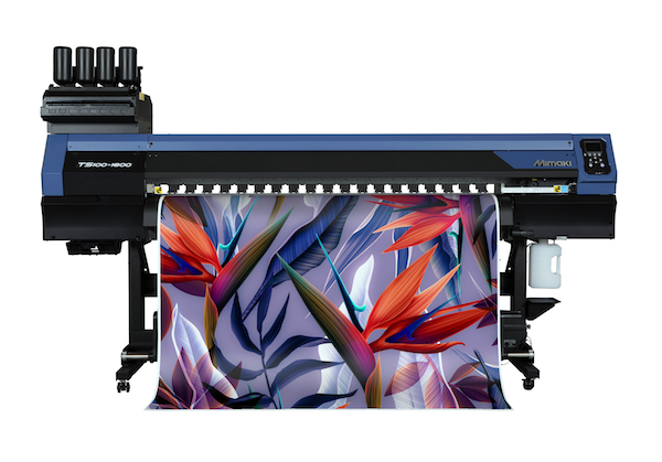 Mimakis latest sublimation printer the TS100 1600