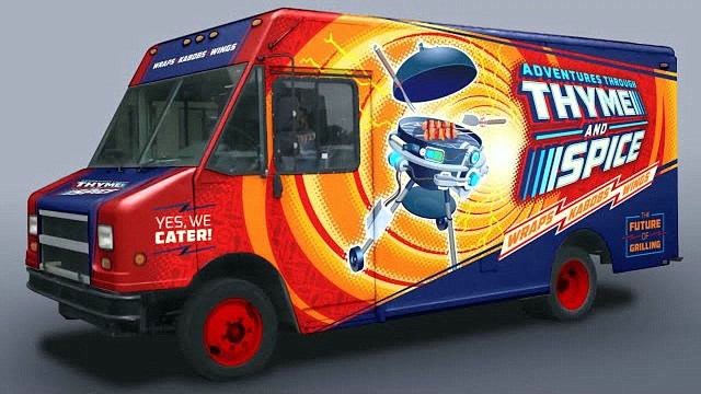 Corel foodvan Diaz