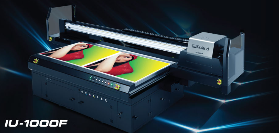 RolandDG IU 1000F UV LED Flatbed Printer