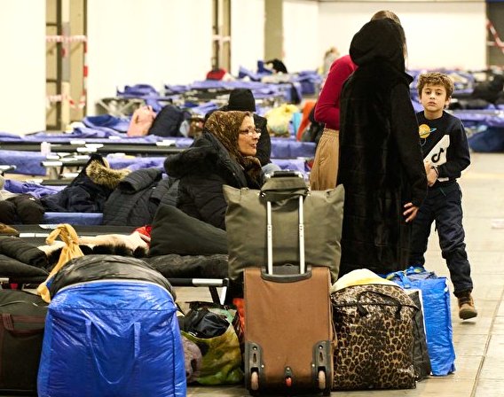 Ukrainian refugees in Germany Berlin