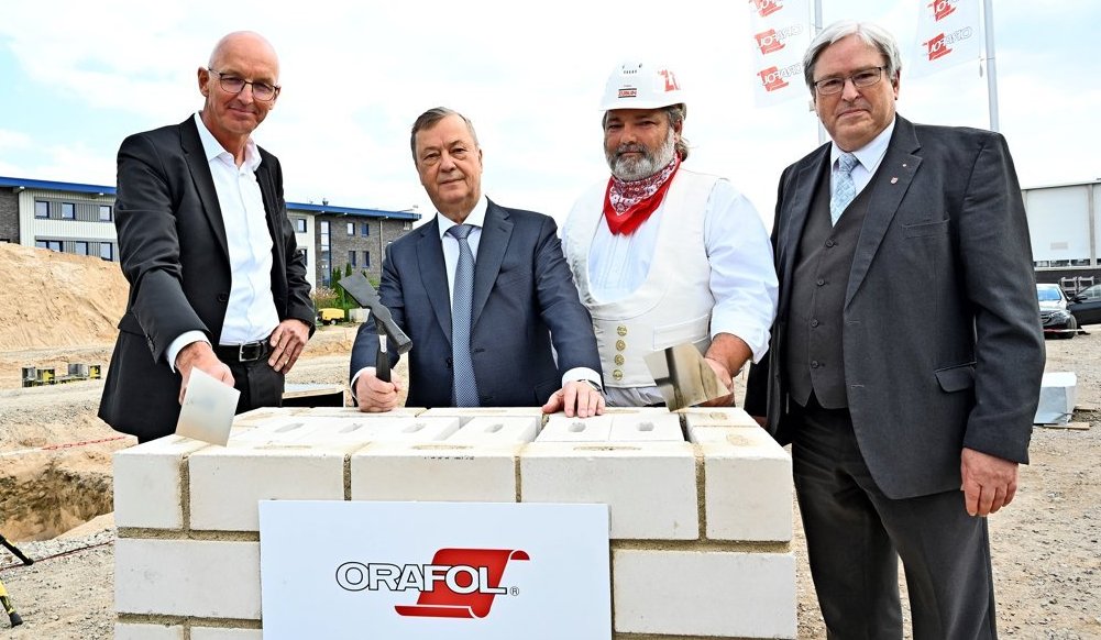 Orafol first construction new production plant