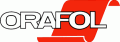 Orafol logo etched
