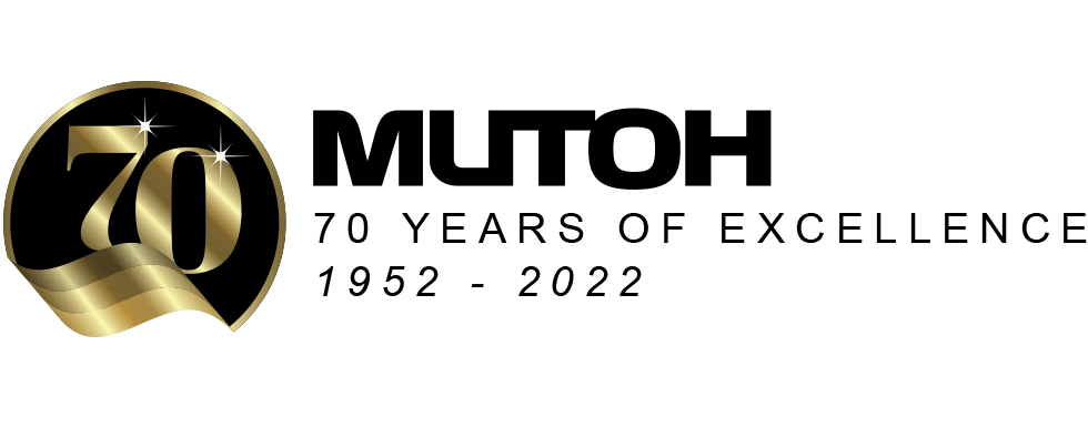 mutoh70th anniversary logo