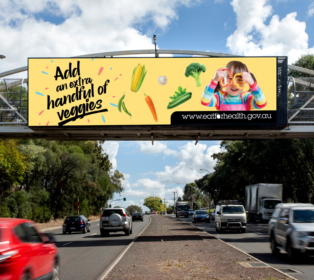 OMA DigiBillboard veggies