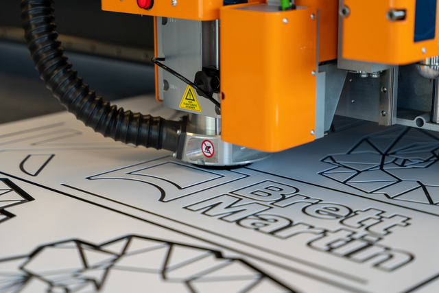 BrettMartin Foamalux Xtra engraving