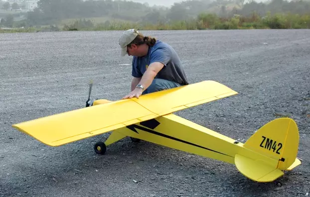 Coroplast modelplane