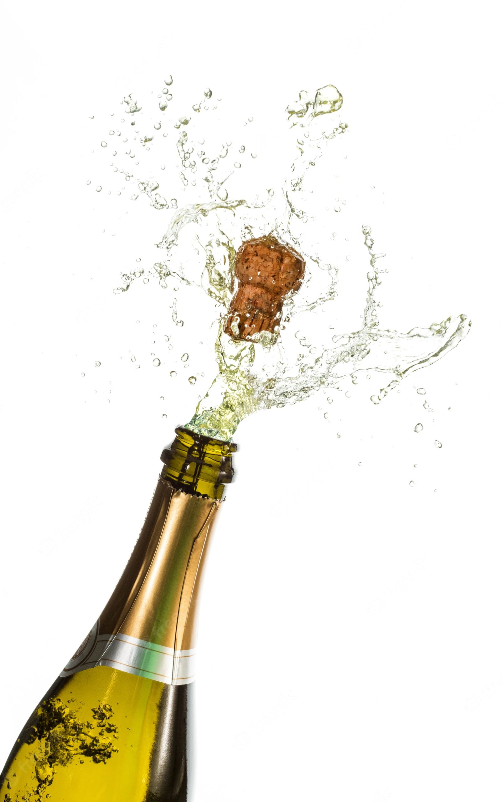 WIP Prosecco bottle champagne popping