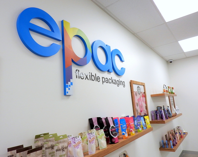 ePac foyer samples sign