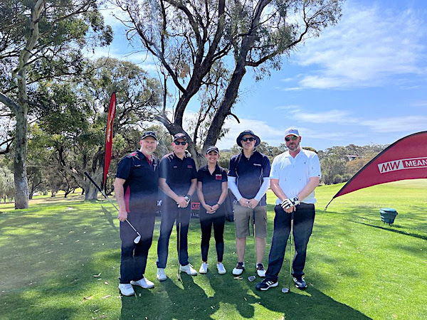 The Signarama team with Kim Kennedy of BOUNCE LED