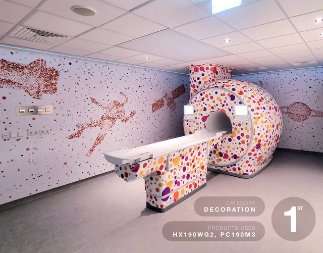 Hexis DECORATION Catscanner wrapped