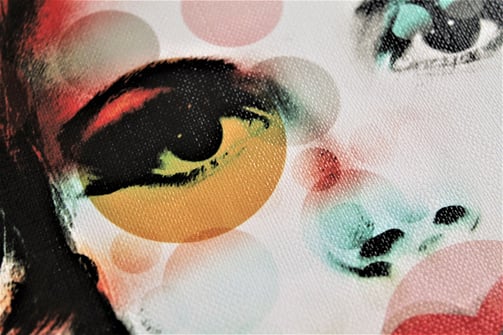 Nekoosa Augusta Wall Graphic Red Close Up 2 1