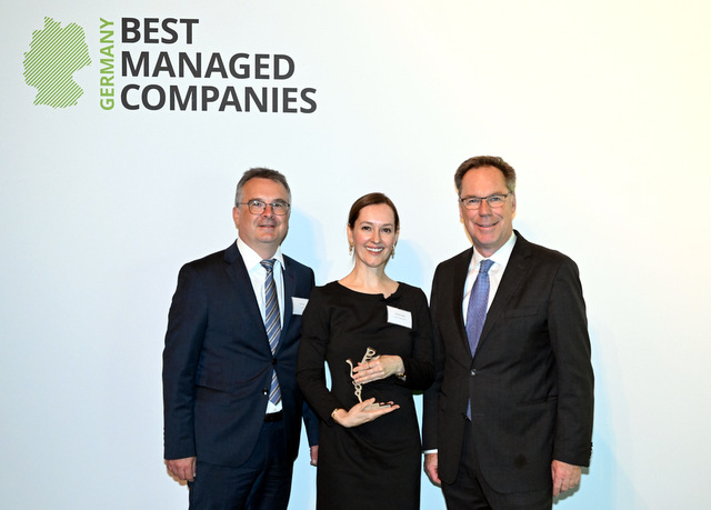 Orafol BestManaged Award trio