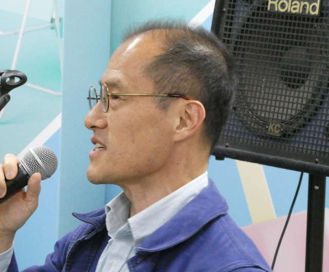 Roland Melb Pres Charles Seo speaking