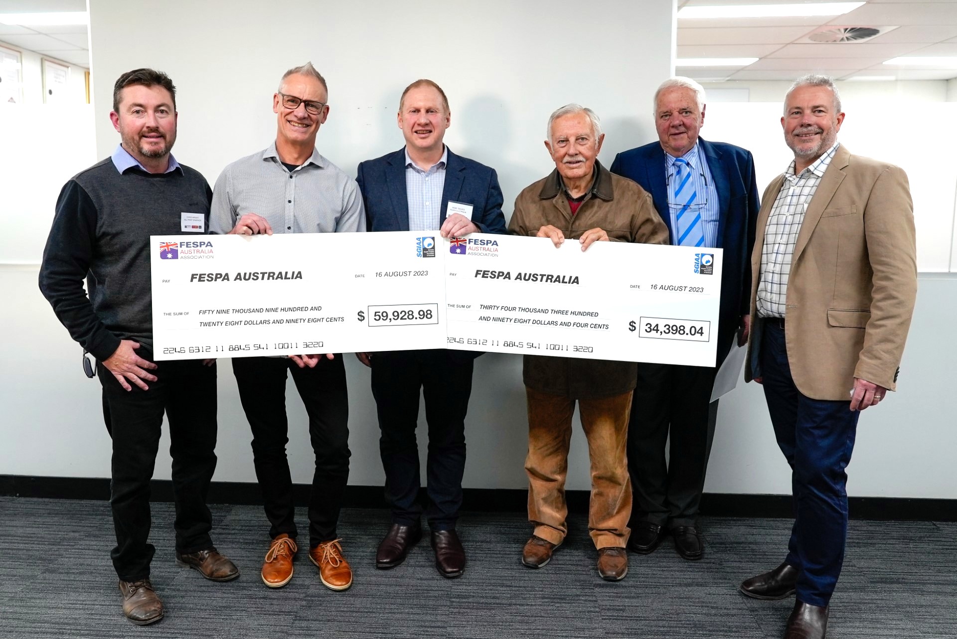 Training Cheque x2