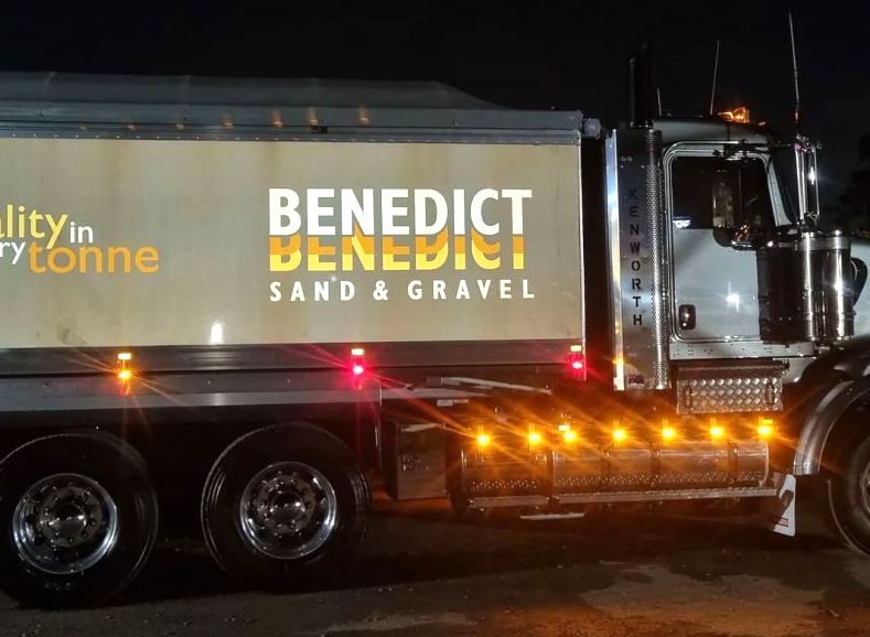 Benedict truckwrap