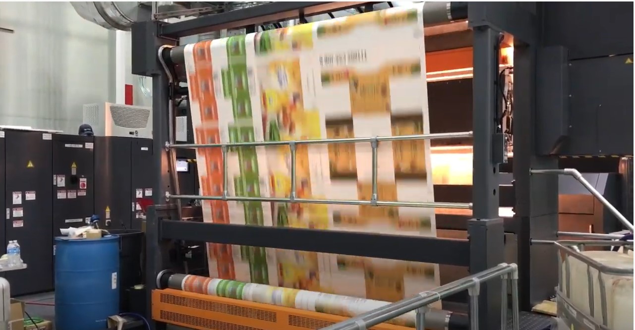 Drupa digtal packaging press