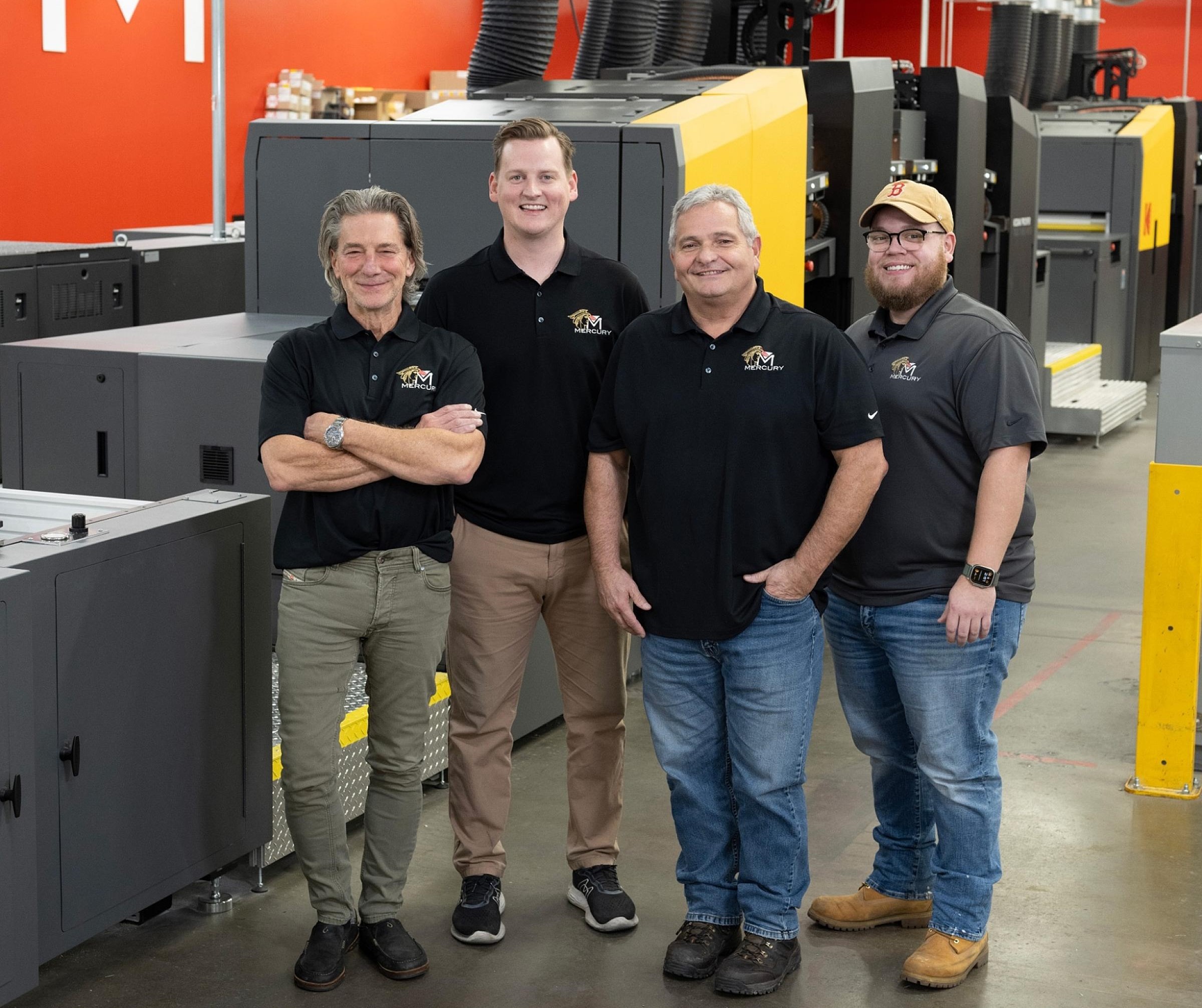 Kodak mercury print team
