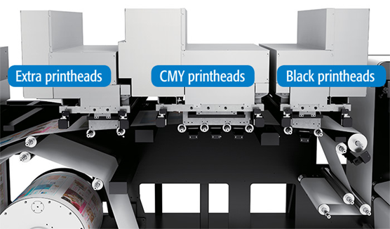 SCREEN 520HD printheads