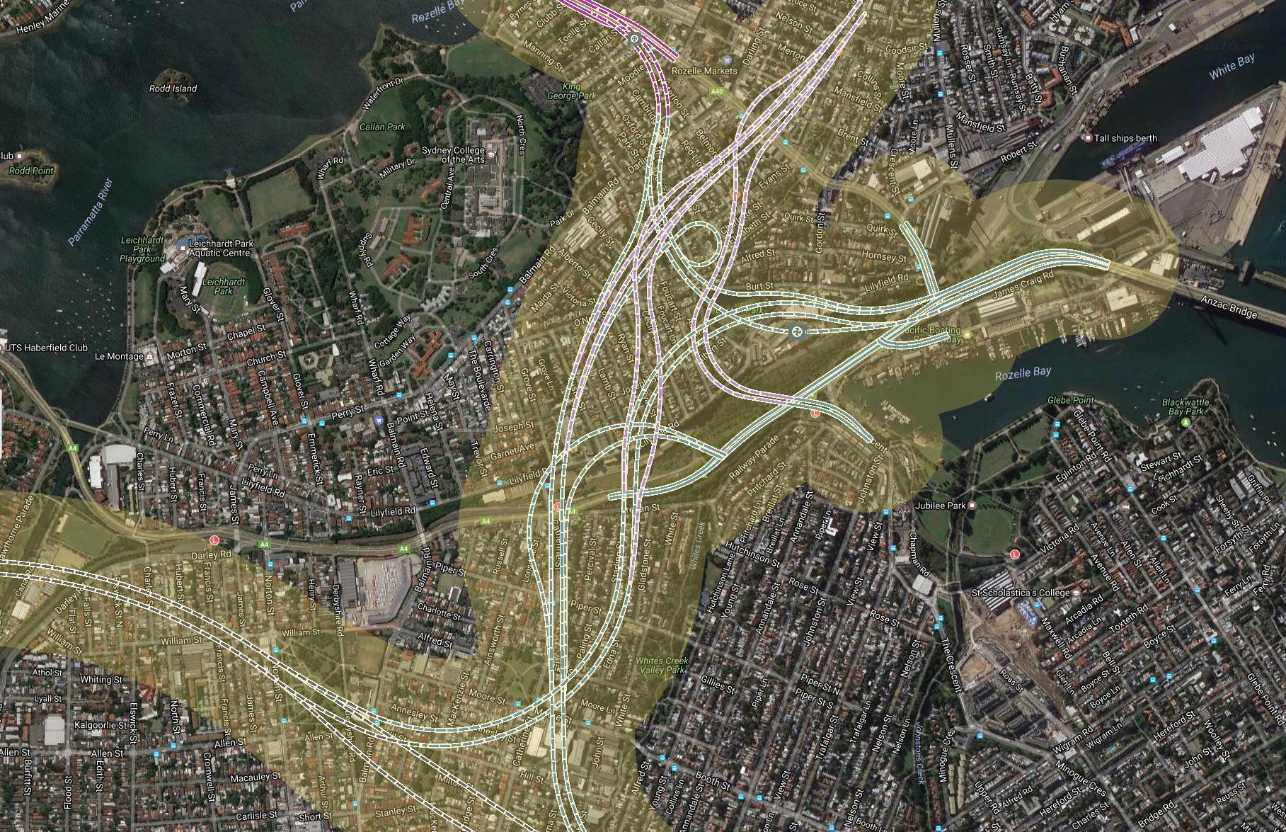 WestConnes Spaghetti path