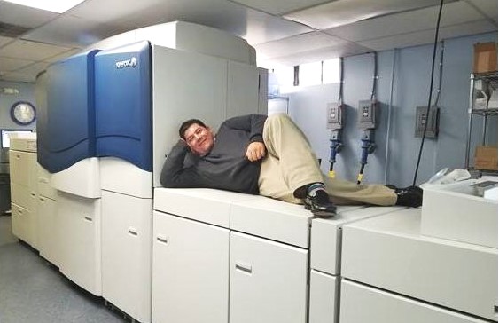 Xerox iGen5 at Barrington Print NJ PaulRamirez reclining