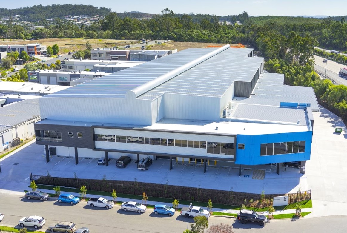 Malmar warehouse aerial