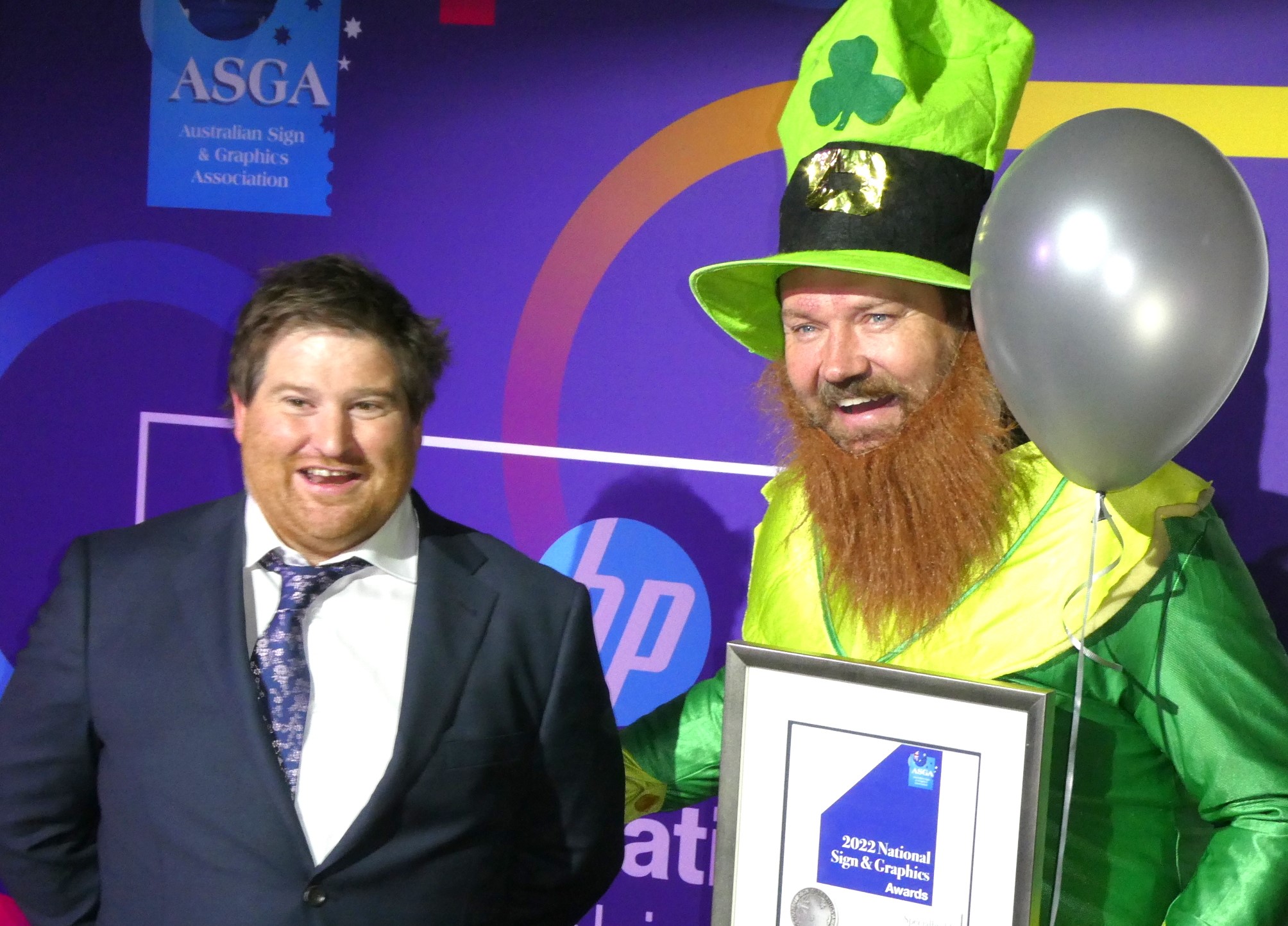 ASGA Mick GiantLeprechaun