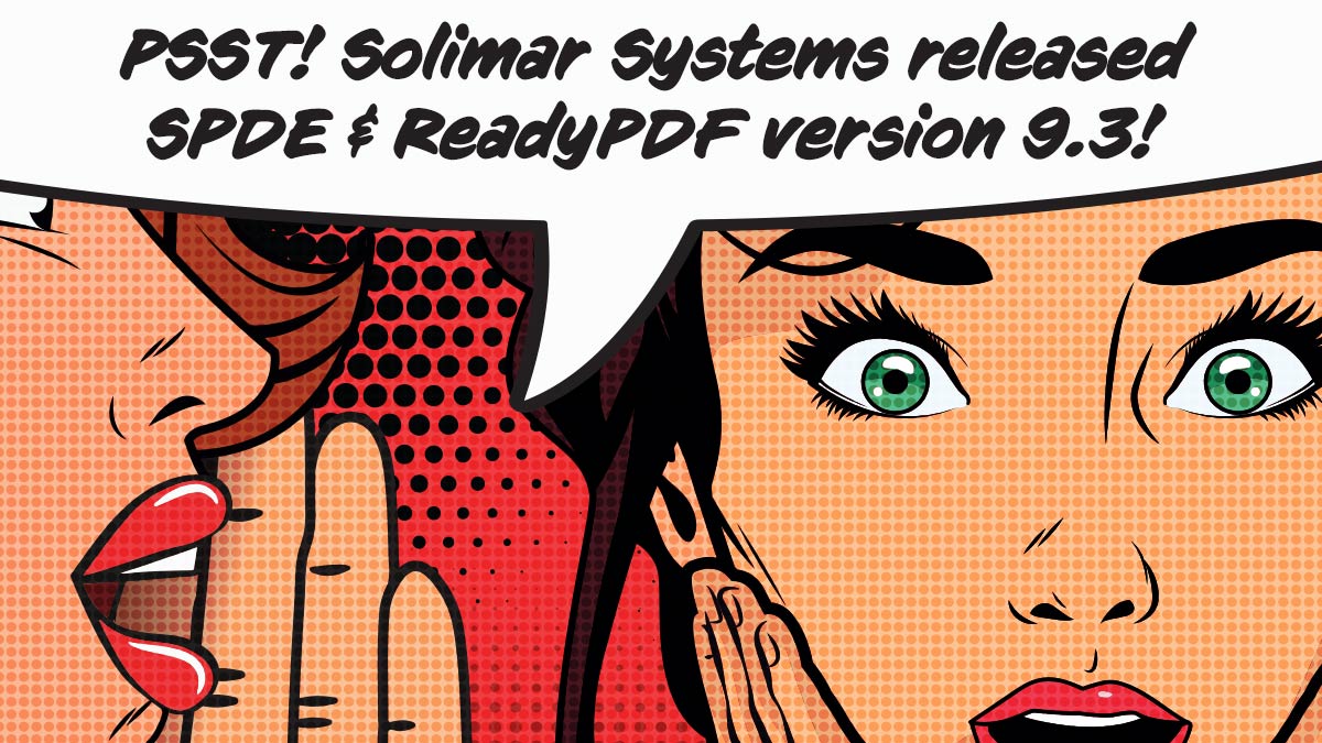 Solimar SPDE ReadyPDF v93 PR