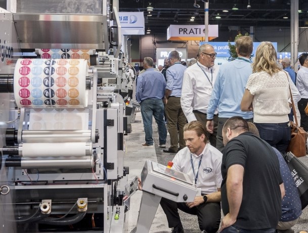 LabelExpo2024 HP stand labels