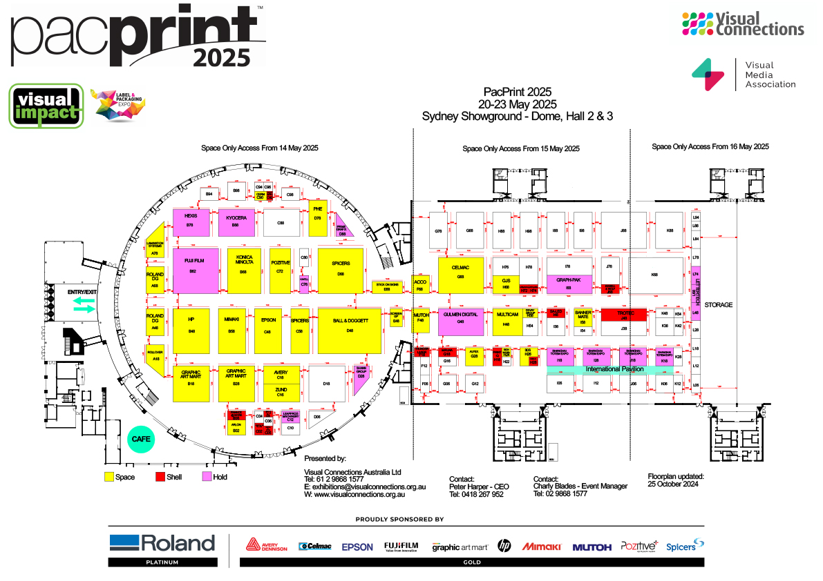 PacPrint 2025 Floorplan 251024