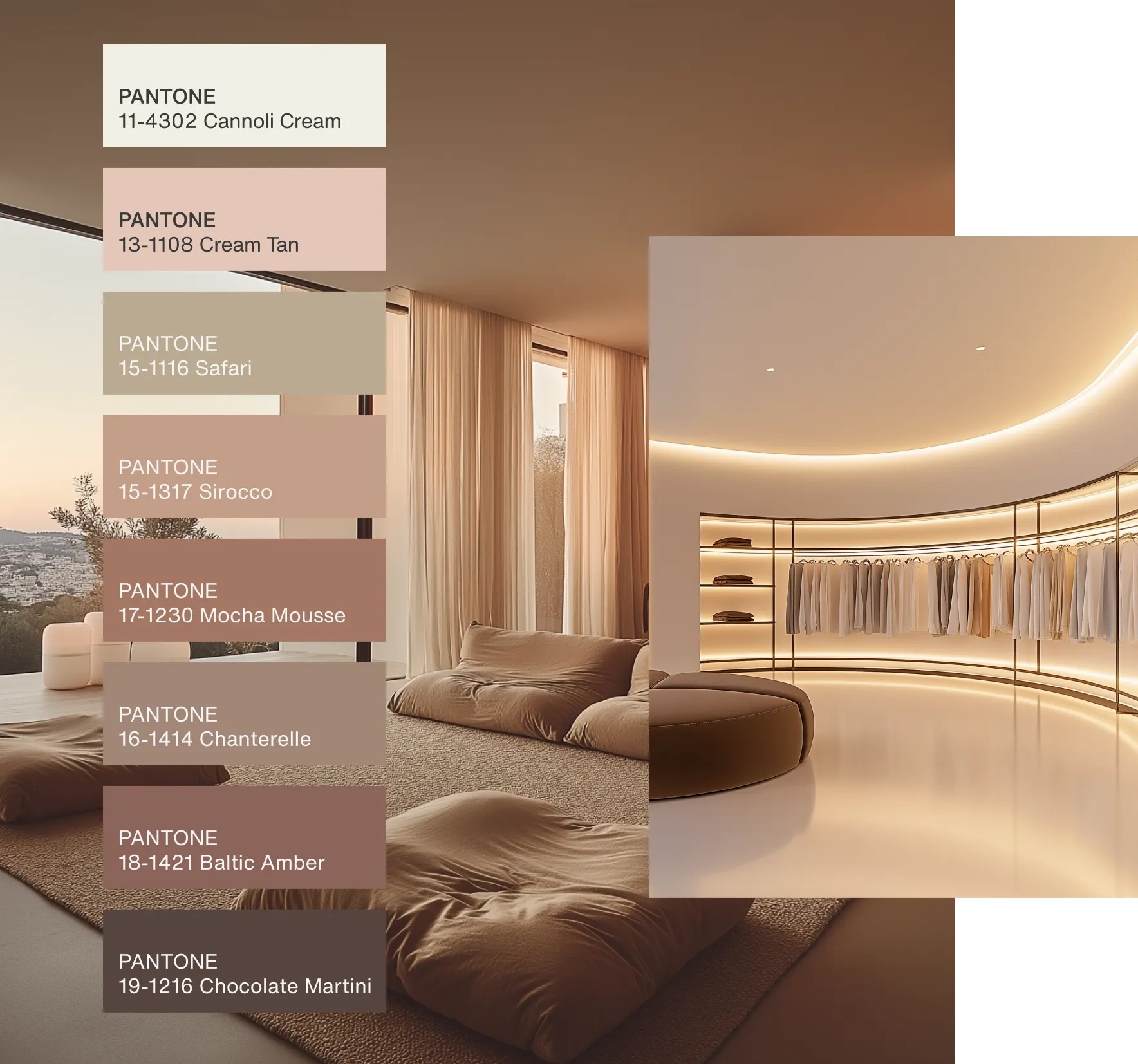 pantone color of the year 2025 landing page harmonies hero relaxed elegance