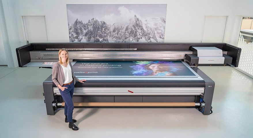 swissQprint flatbed G5 Carmen Eicher