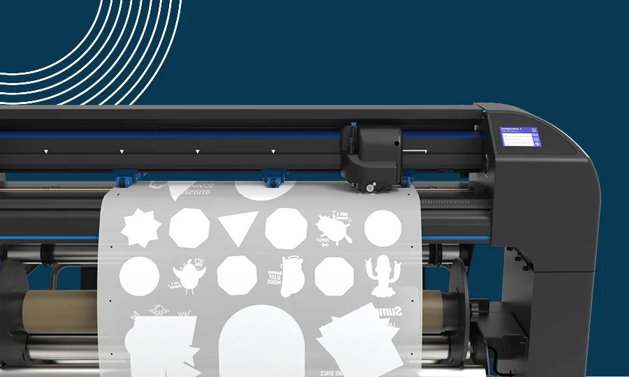 Summa SClass DTF cutter closeup