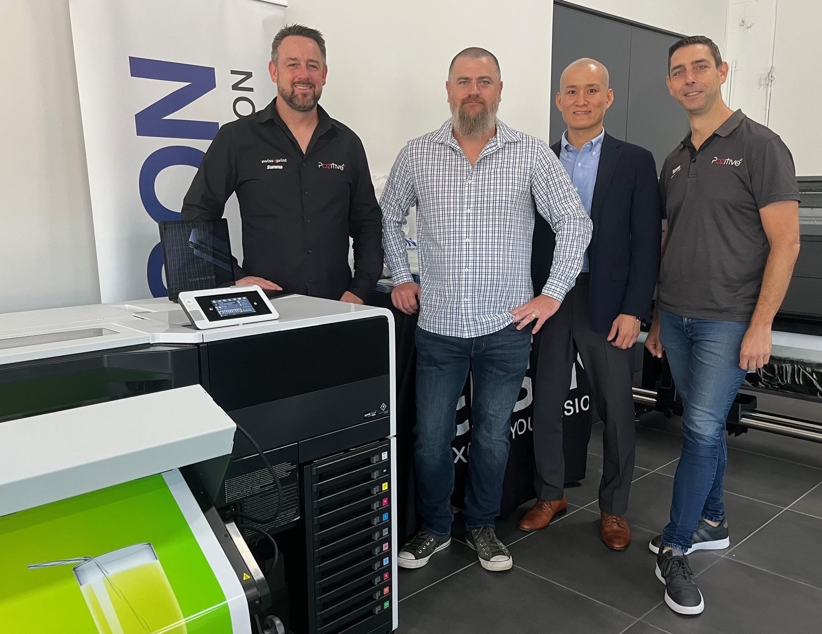 Pozitive opening Trumble with Epson team