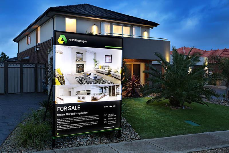 ABC signexample realestate