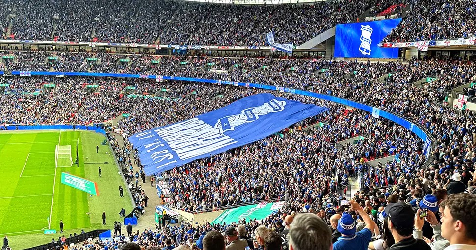BCFC giant flag ufabrik birmingham city fc