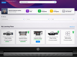 PrintOS Learn is the central learning platform for HPs PrintOS Production Hub