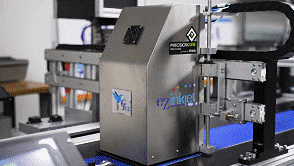 Trimatt Ez ColorJet is a fast 600 dpi four colour process digital printing system integrated into the most used industrial controller in the world the GT Controller