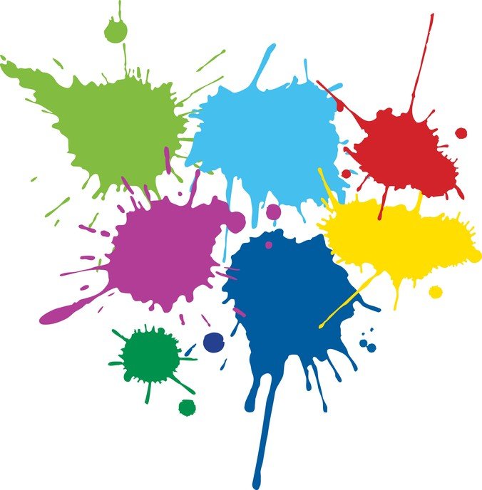 In drop splatter