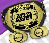 PacPrint The Wrap Battle Championship Belt
