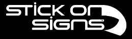 Stick On Signs logo